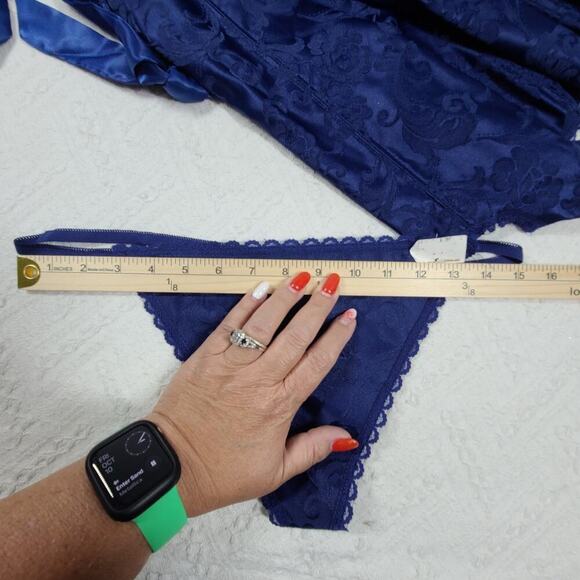 Frederick's of Hollywood sweetheart dream corset Size 44 set 3X thongs intimates - Picture 10 of 12